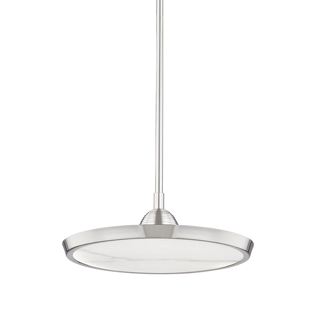 Draper Pendant with Polished Nickel Finish