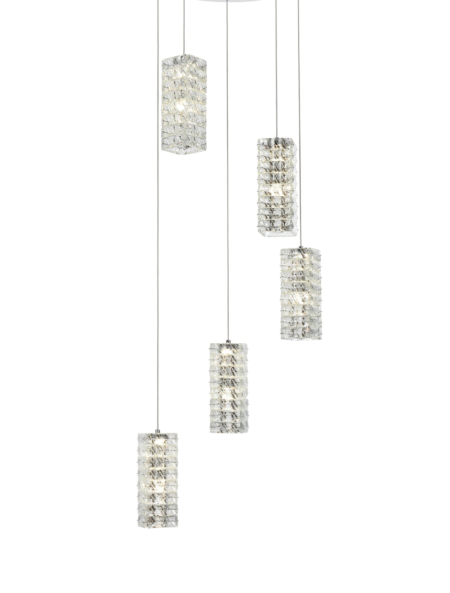 Aston 20 inch LED Pendant in Chrome