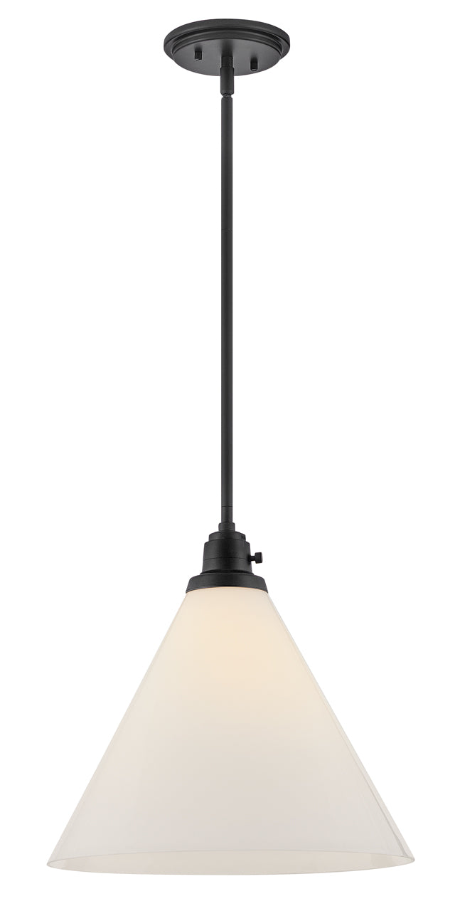 Arti Medium Pendant In Black Finish