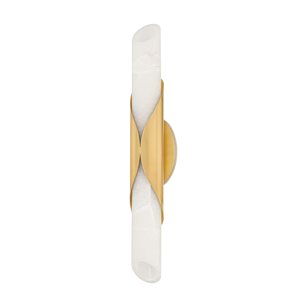 CAMILLA Wall Sconce In VINTAGE POLISHED BRASS Finish