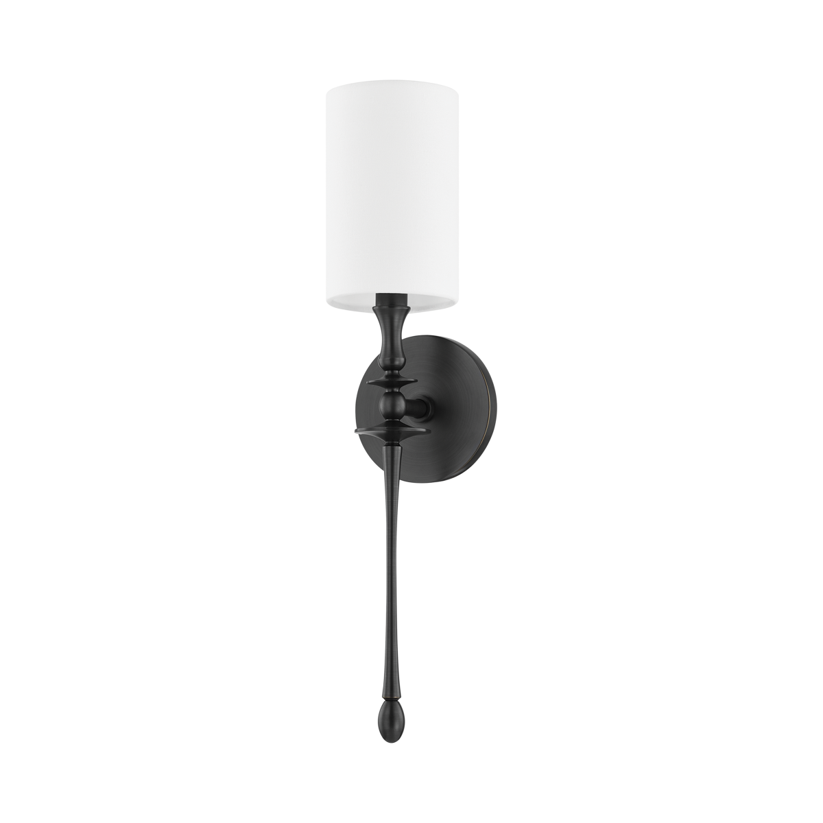GUILFORD Wall Sconce with Distressed Bronze Finish