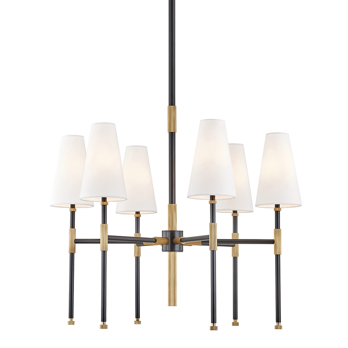 Bowery Chandelier with Aged Old Bronze Finish