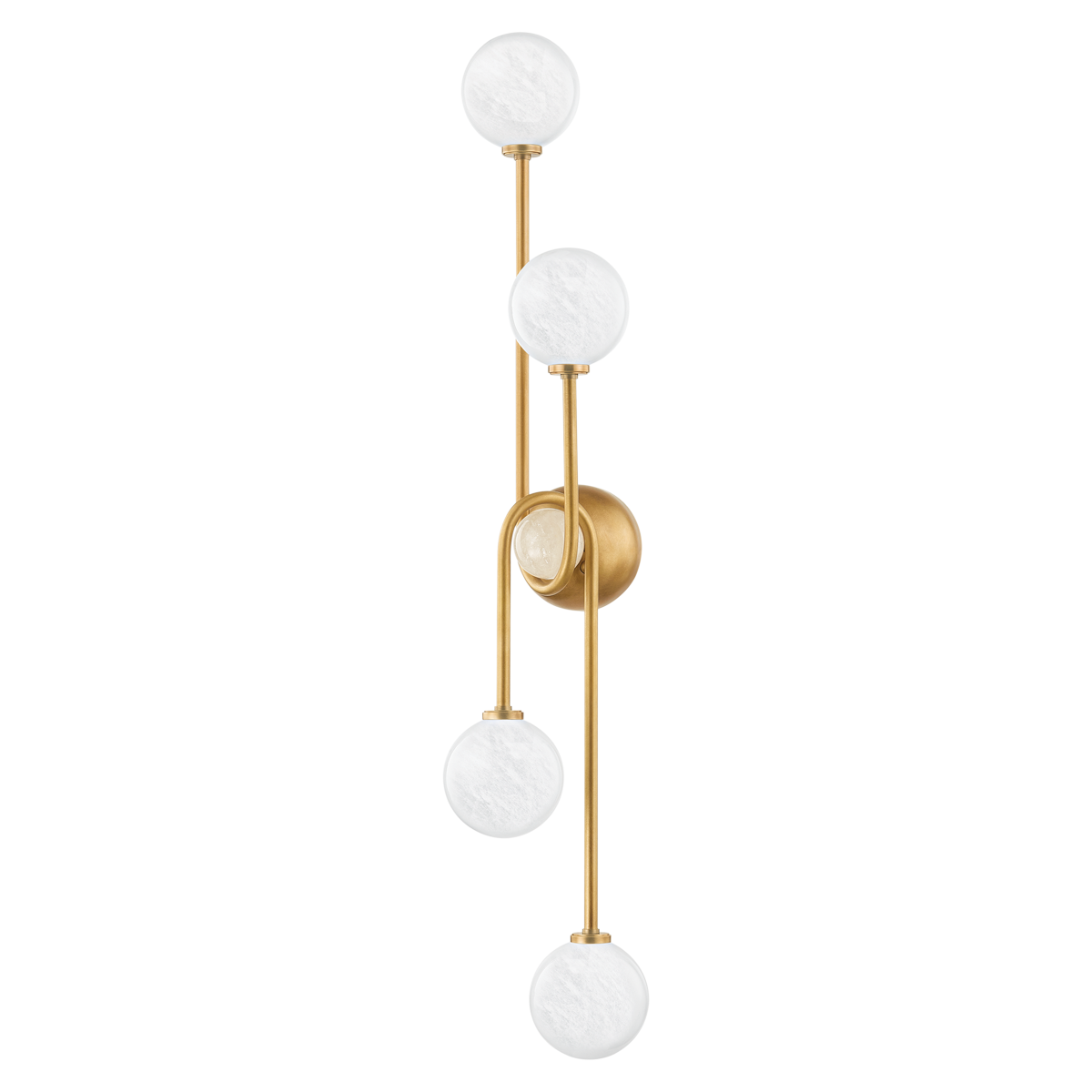 ASTRO Wall Sconce In Vintage Brass Finish