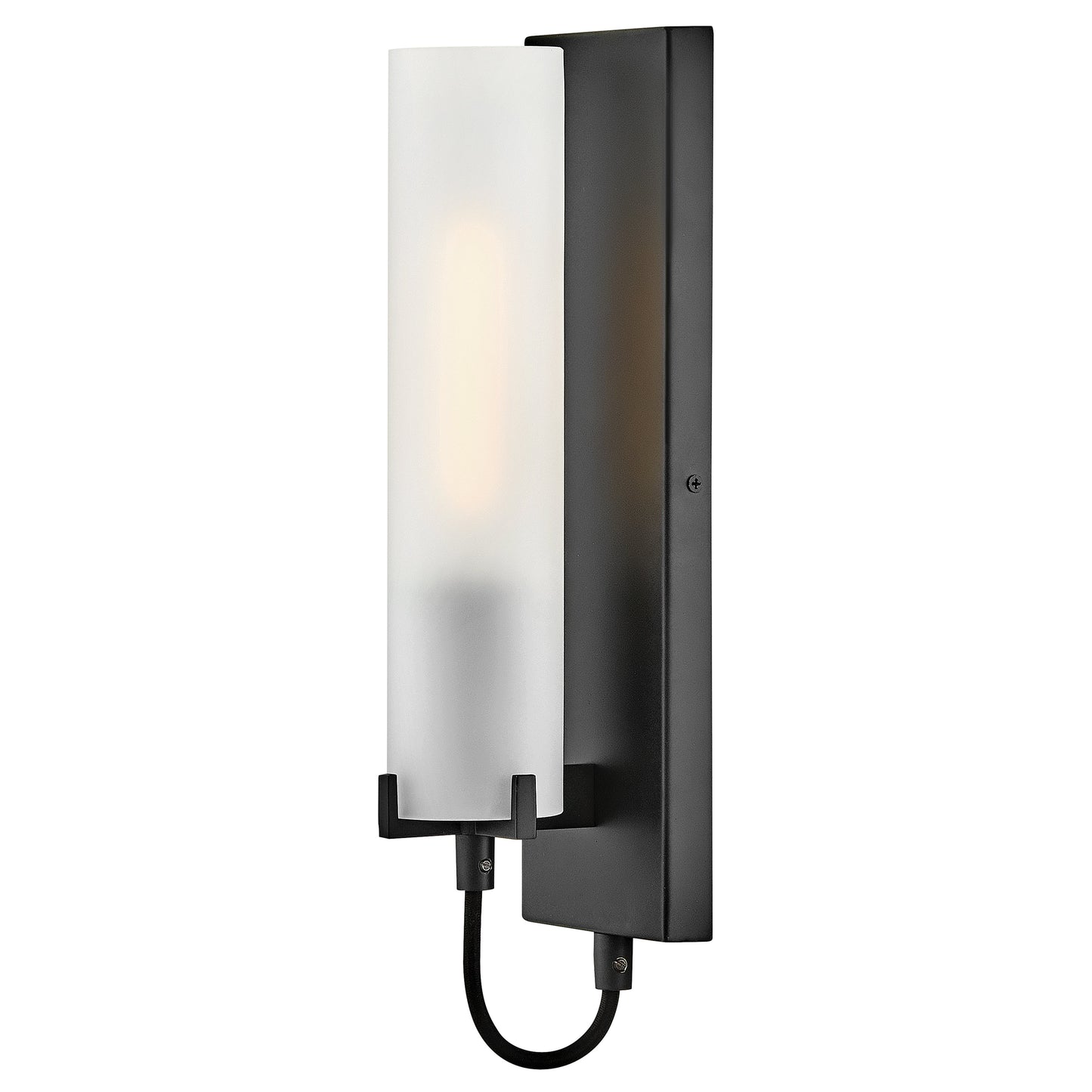 Ryden Medium Single Light Sconce In Black Finish