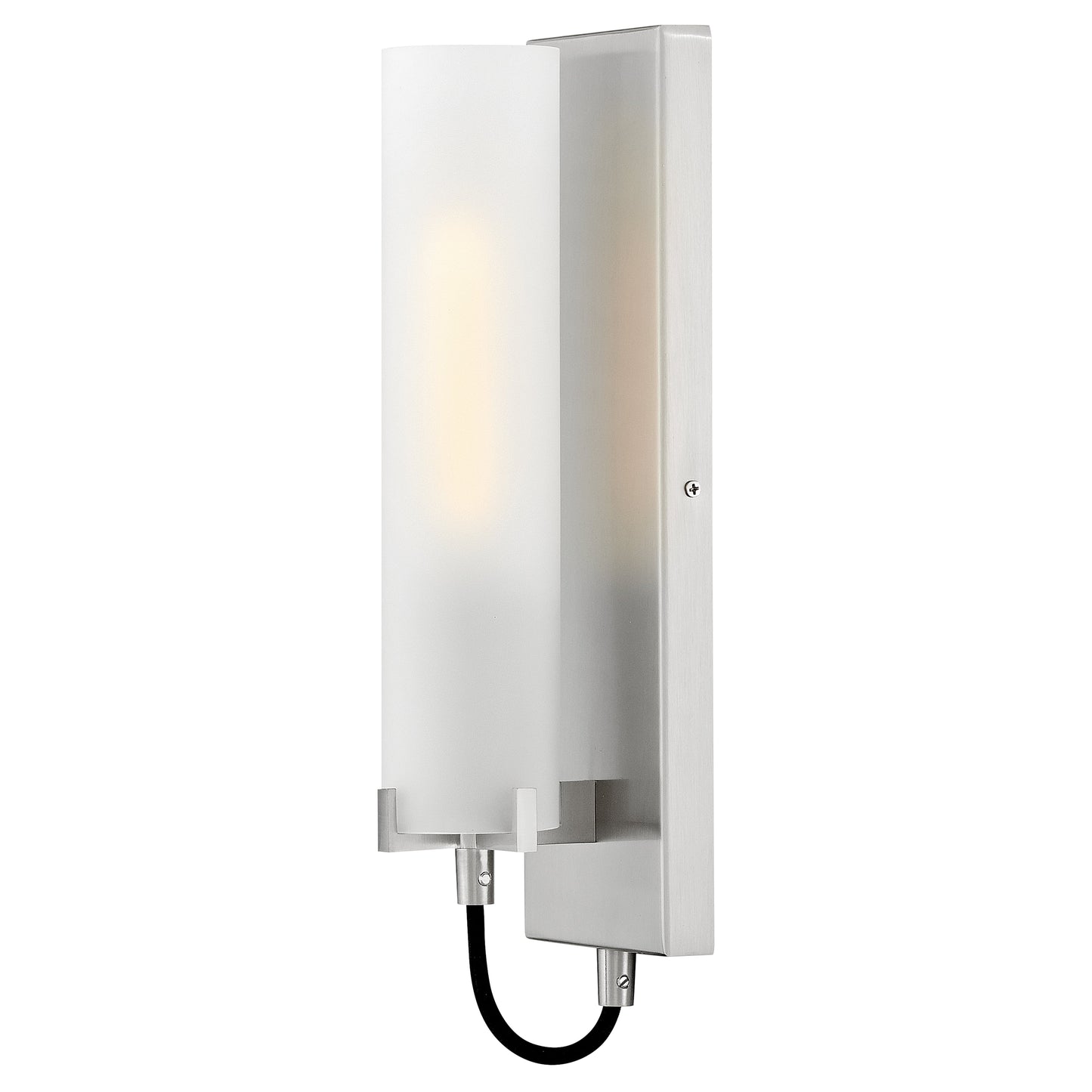 Ryden Medium Single Light Sconce In Brushed Nickel Finish