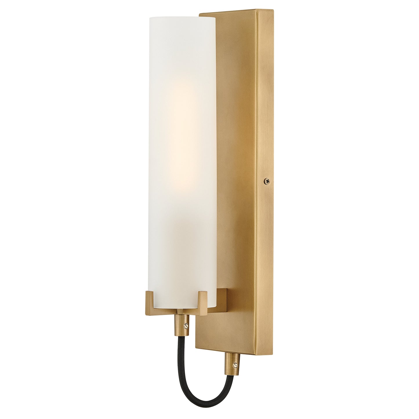 Ryden Medium Single Light Sconce In Light Brass Finish