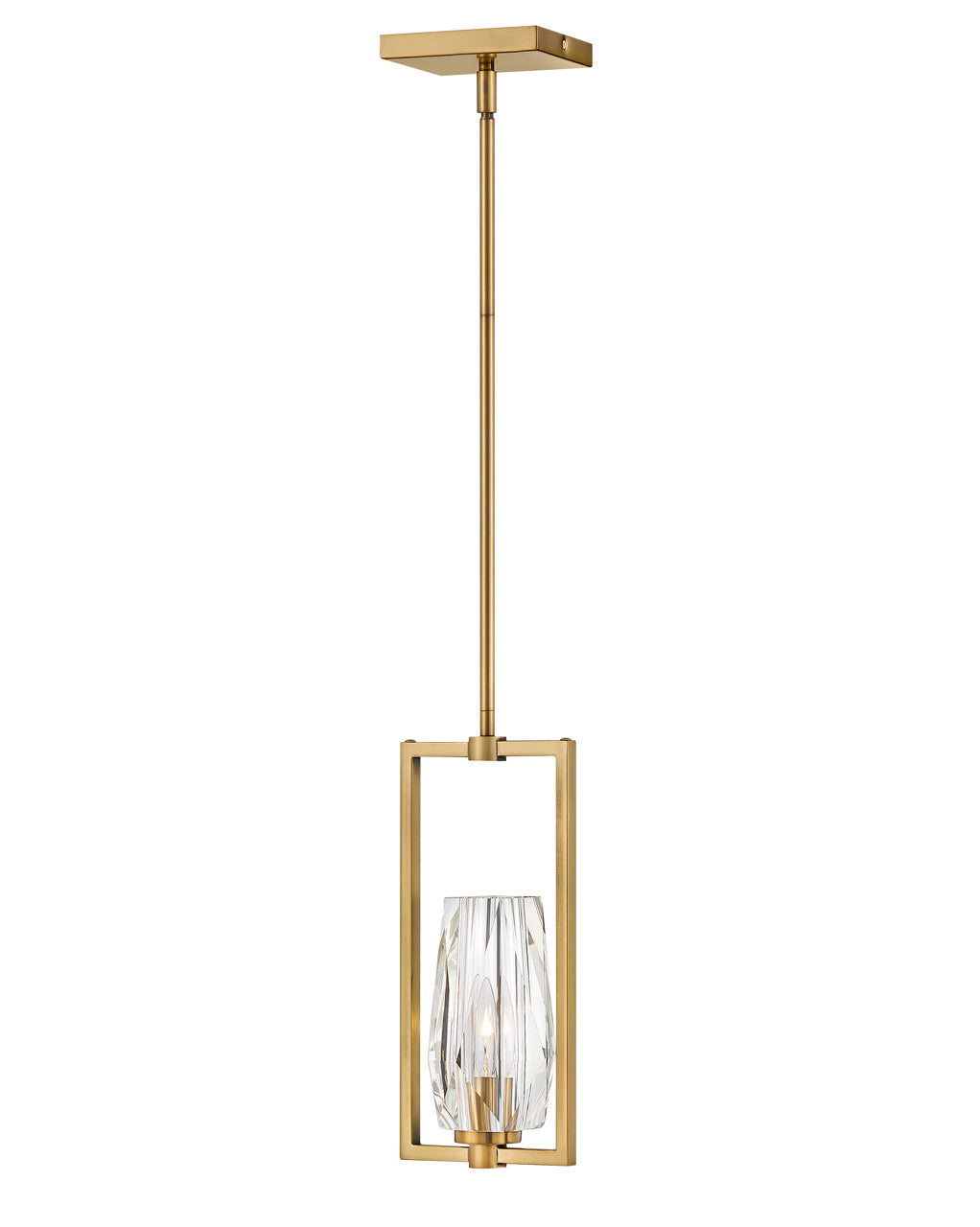 Ana Extra Small Pendant In Light Brass Finish
