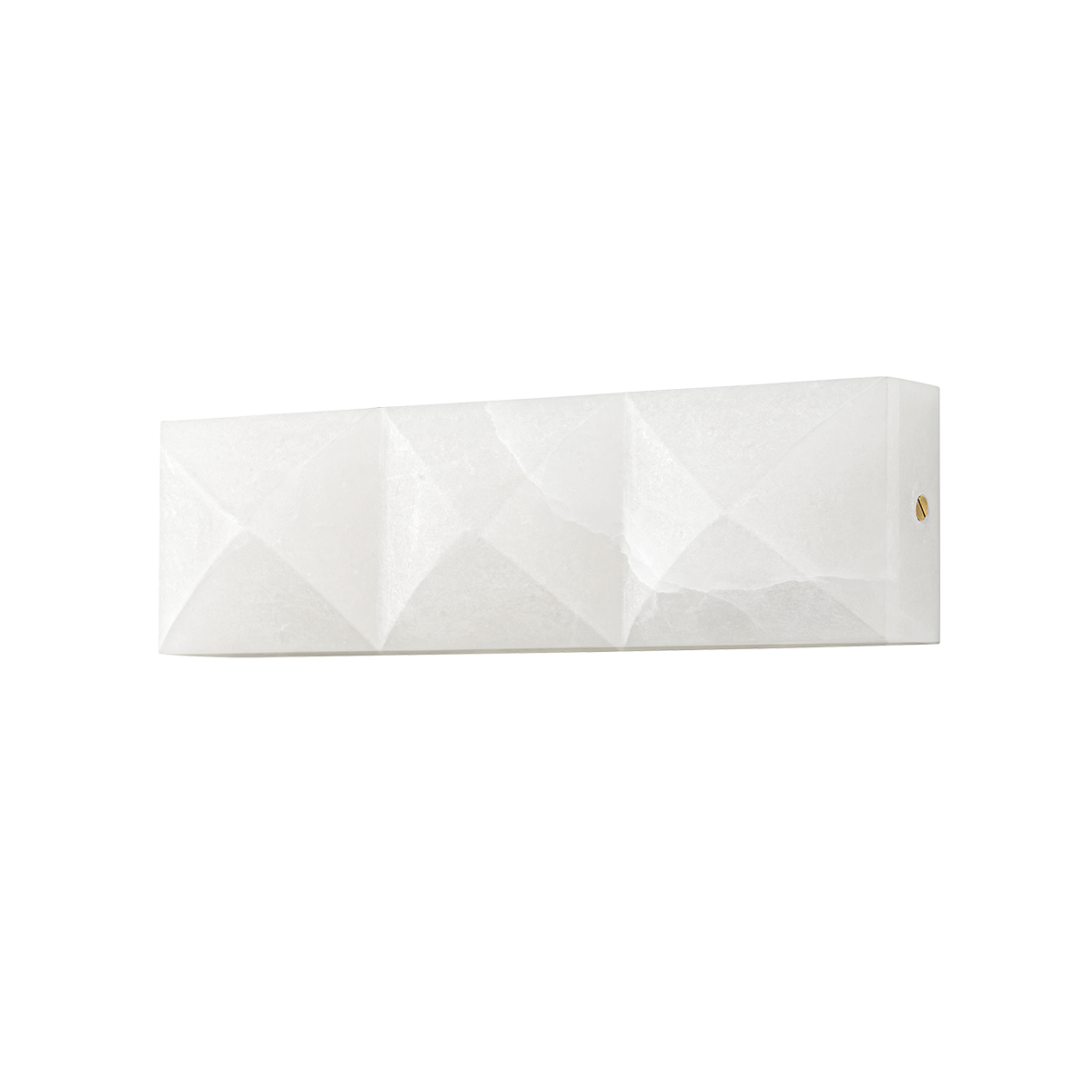 GYPSUM Wall Sconce In VINTAGE BRASS Finish