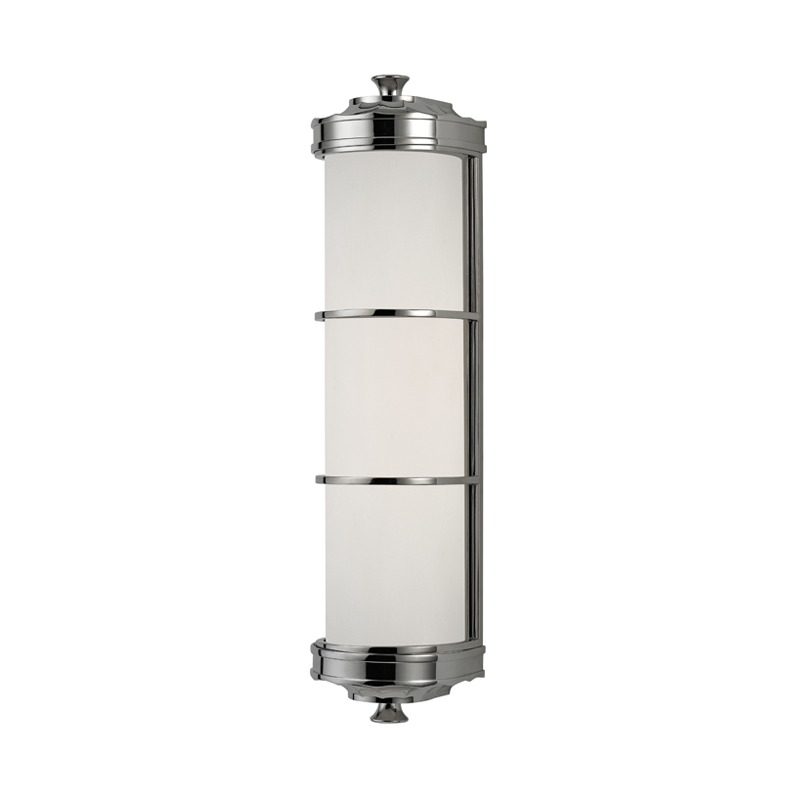 Albany Wall Sconce with Polished Nickel Finish