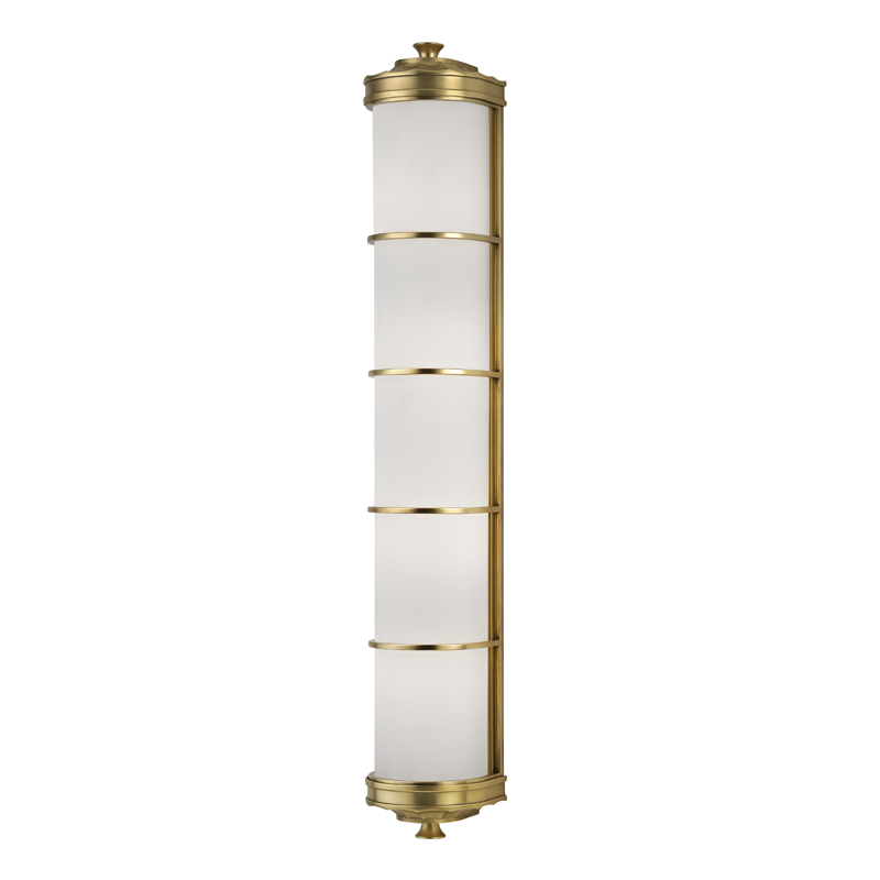 Albany Wall Sconce with Aged Brass Finish