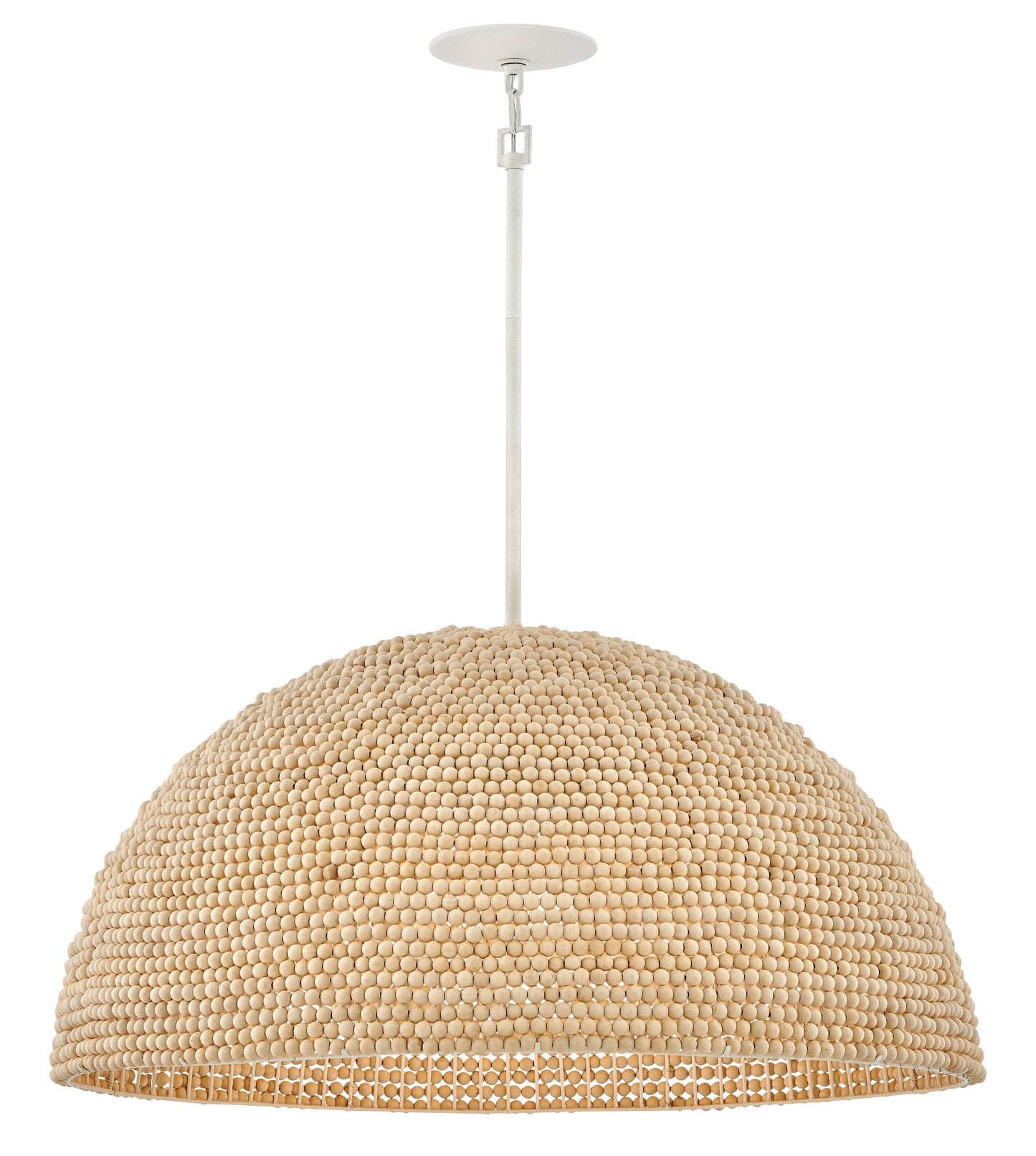 Dalia Medium Chandelier In White Finish