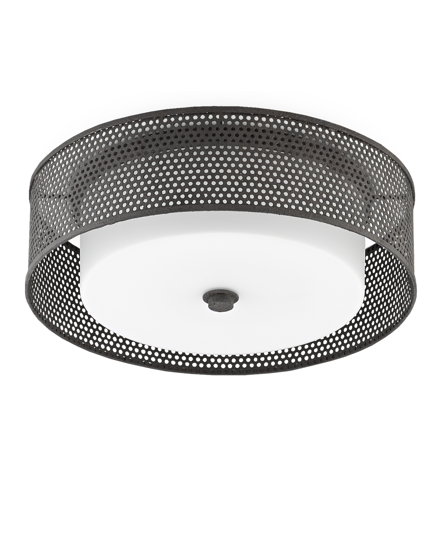 Notte Black Flush Mount
