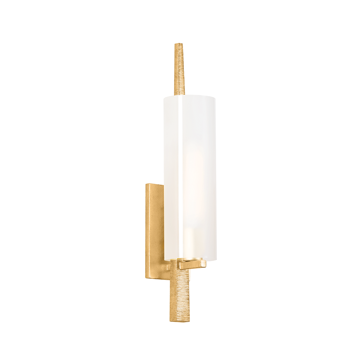 VINELAND Wall Sconce with Vintage Gold Leaf Finish