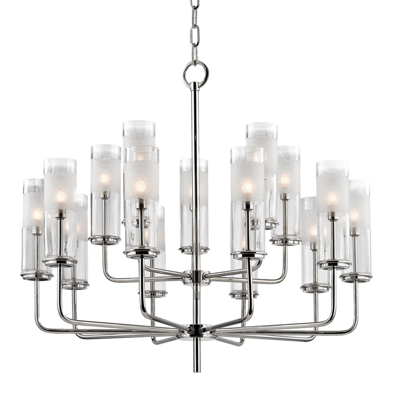 Wentworth Chandelier with Polished Nickel Finish
