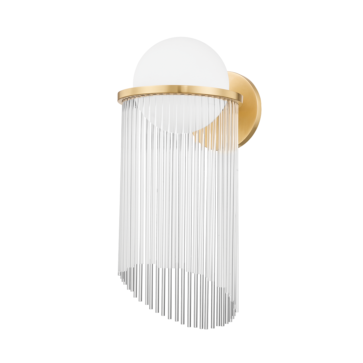 Celestial Wall Sconce In AGED BRASS Finish