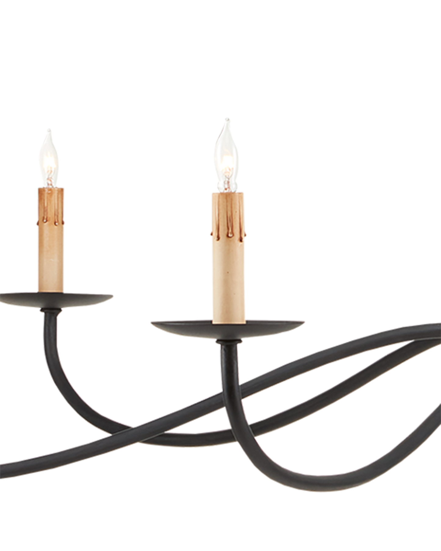 Saxon Large Black Chandelier