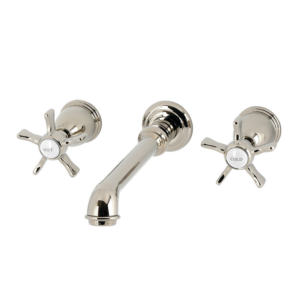 Hamilton Wall-Mount Bathroom Faucet in Polished Nickel