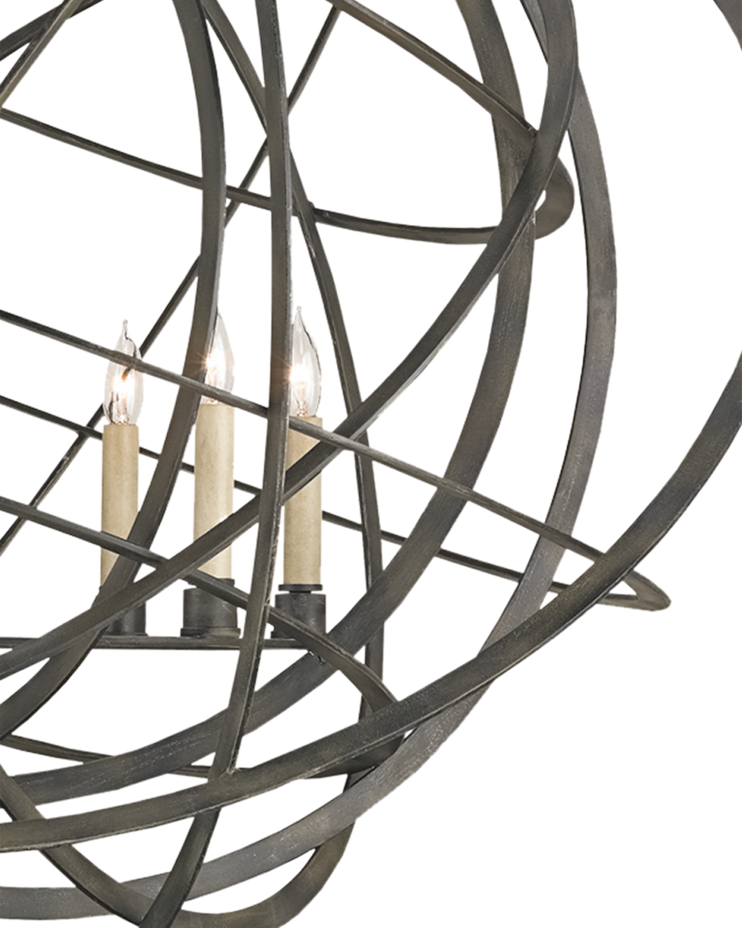 Genesis Black Orb Chandelier