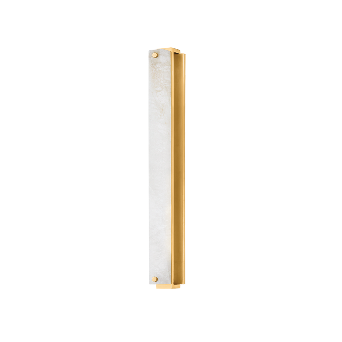 EDGEMERE WALL SCONCE with AGED BRASS Finish