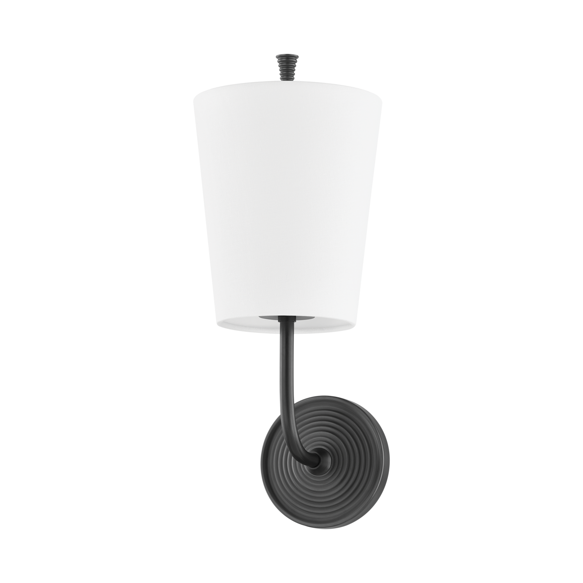 GLADSTONE Wall Sconce with Distressed Bronze Finish