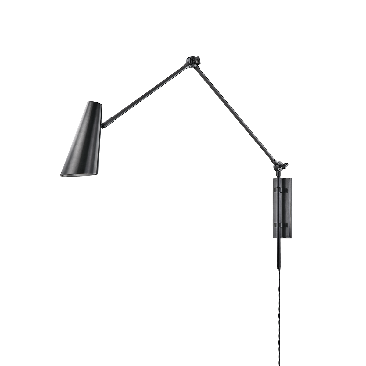 Lorne Plug-in Sconce with Old Bronze Finish