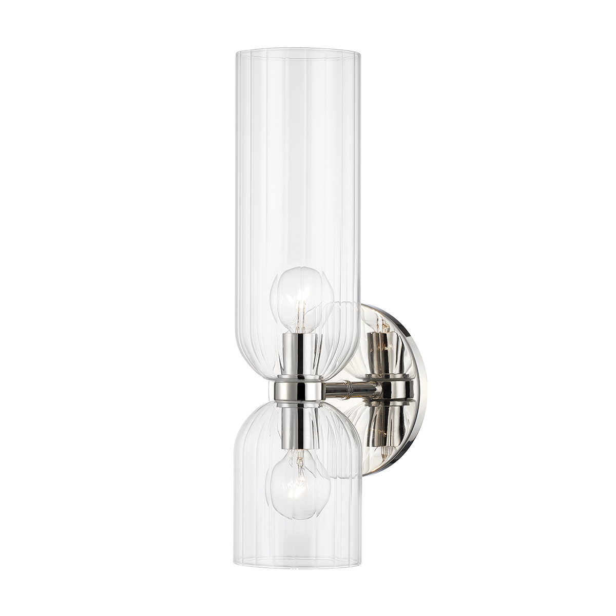 Sayville Wall Sconce with Polished Nickel Finish