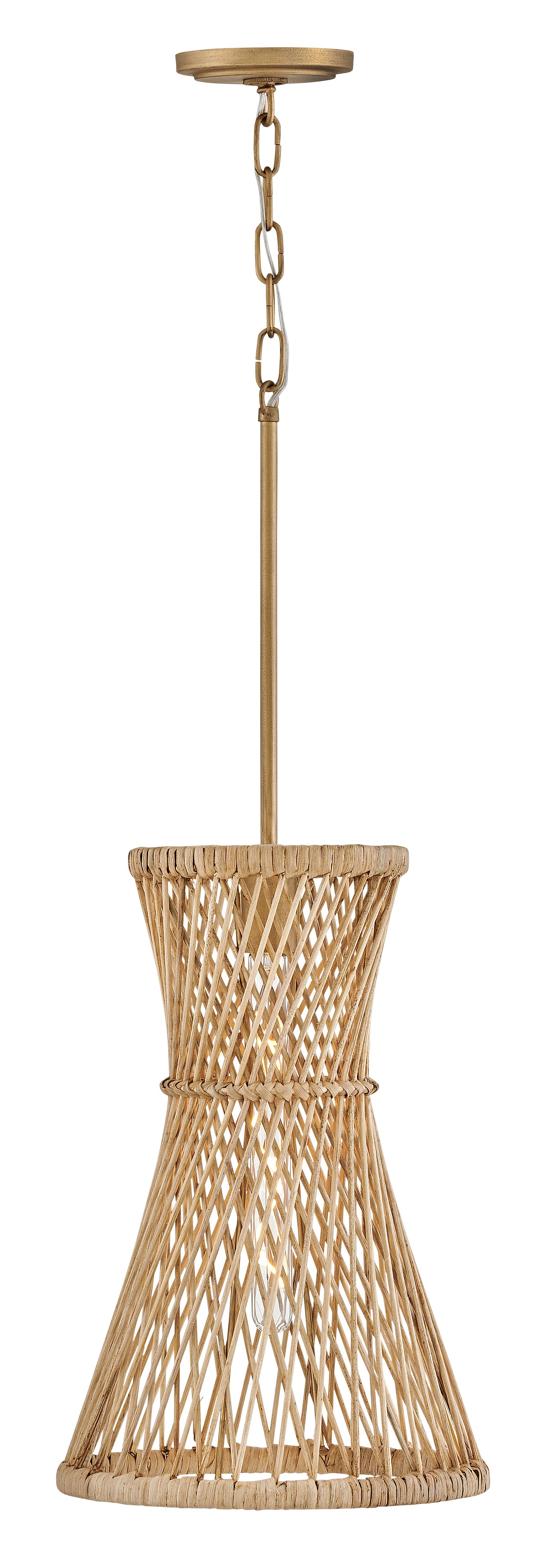 Twyla Medium Pendant In Gold Finish