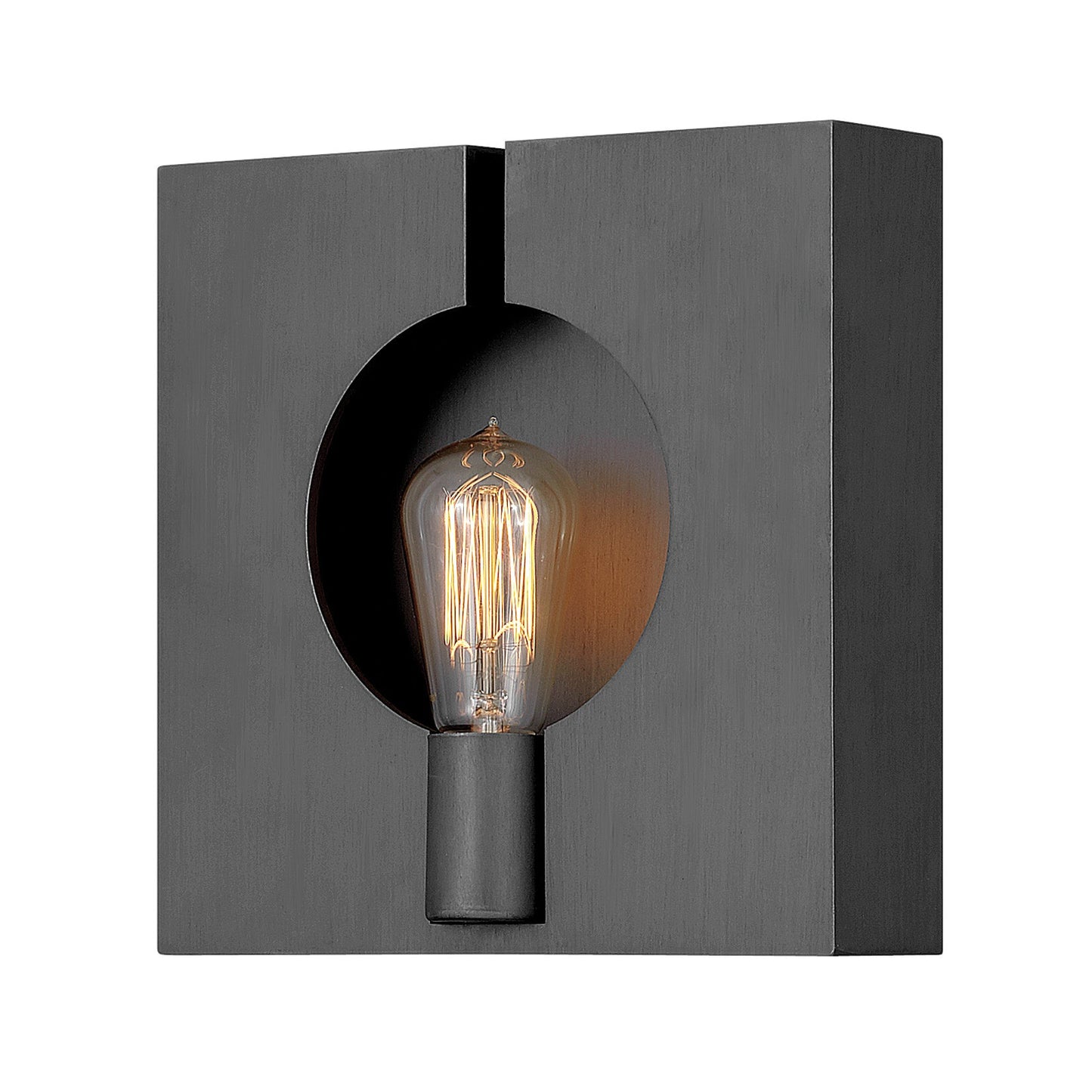 Ludlow Medium Single Light Sconce In Gray Finish