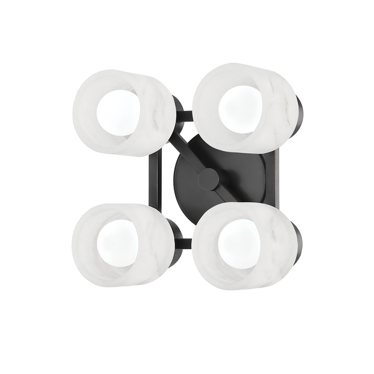 Centerport Semi Flush with Old Bronze Finish