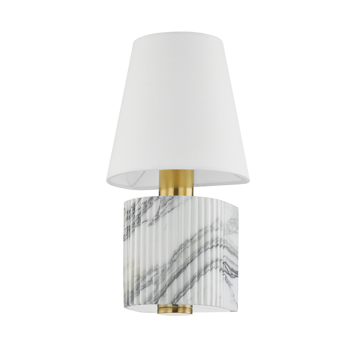 Aden Wall Sconce In VINTAGE BRASS Finish