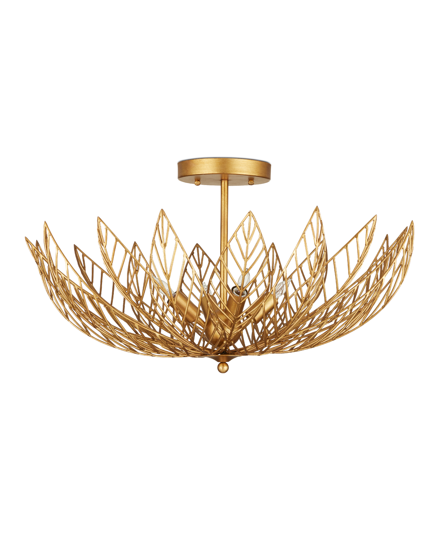 Leaflace Semi-Flush Mount