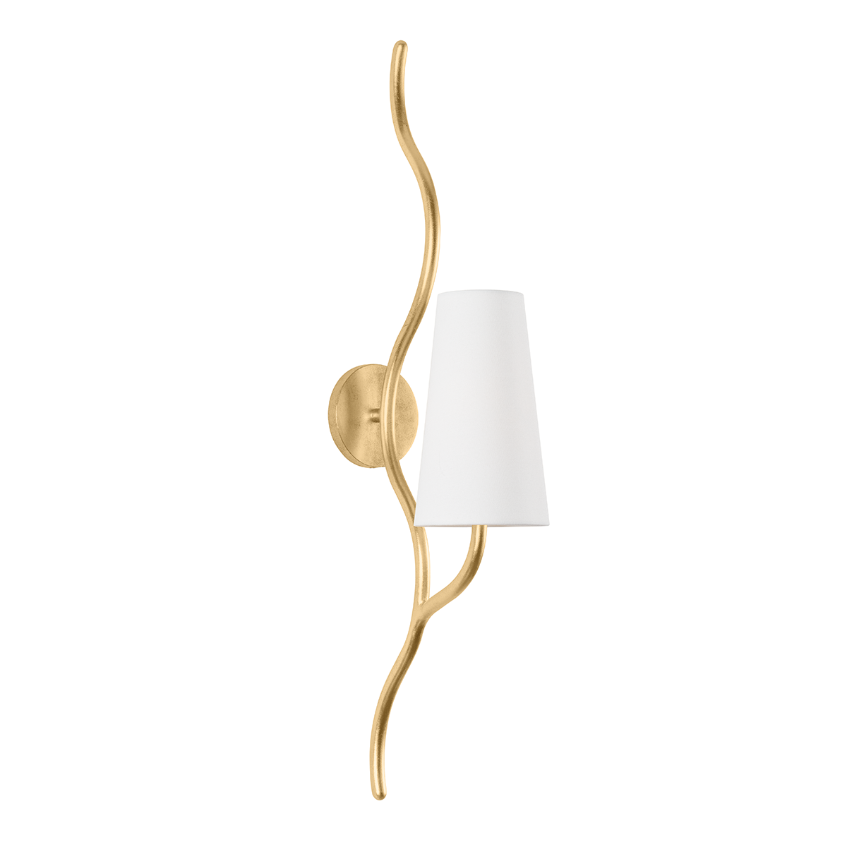 Cortona Wall Sconce In VINTAGE GOLD LEAF Finish