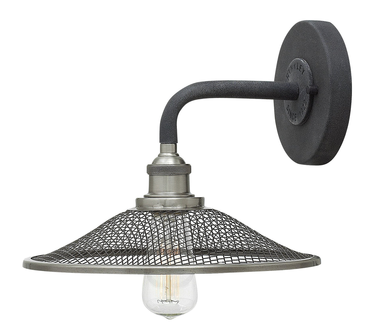 Rigby Small Single Light Sconce In Black Finish
