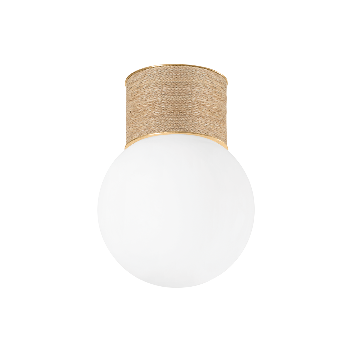 ARDSLEY Flush Mount with Vintage Gold Leaf Finish