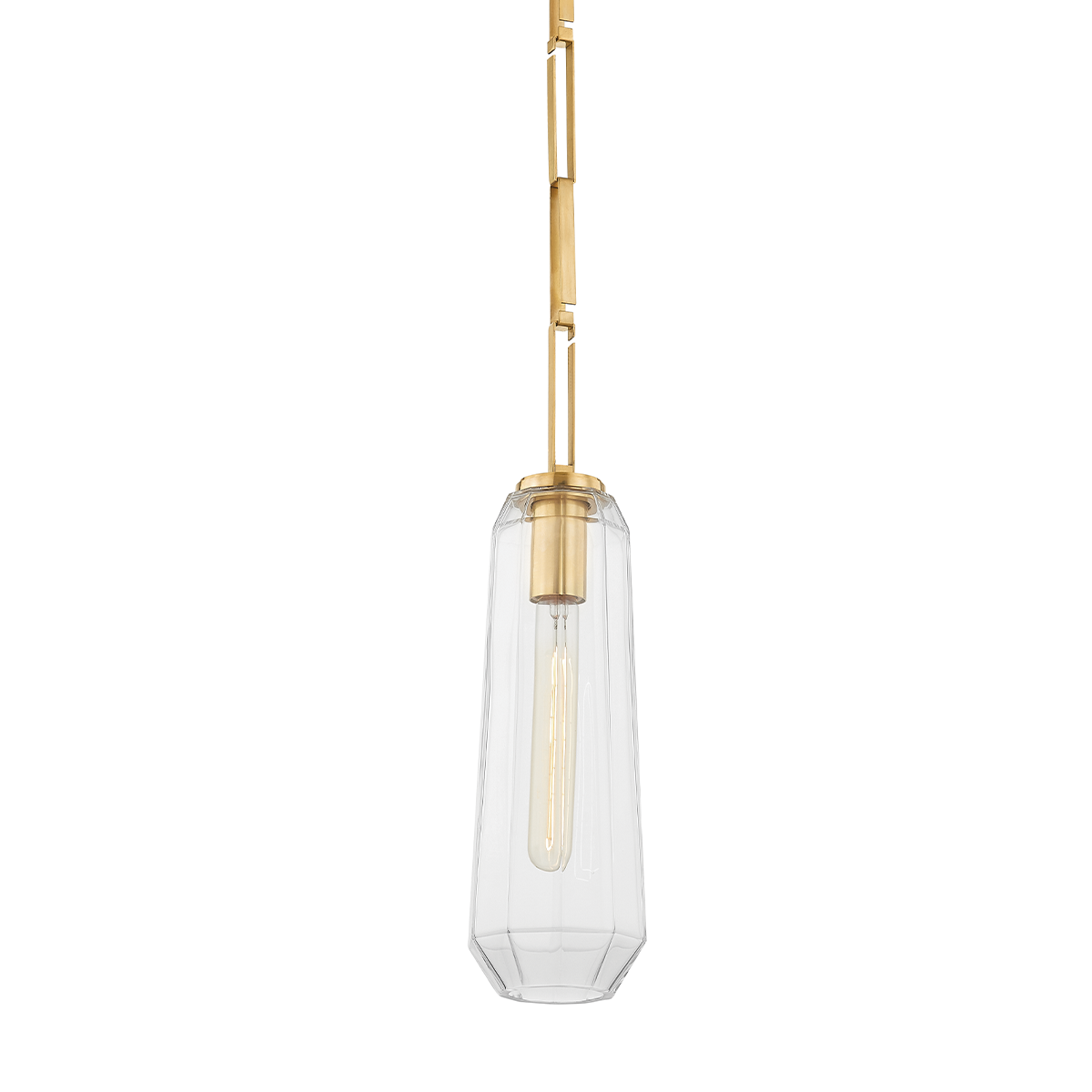 Copenhagen Pendant In VINTAGE BRASS Finish