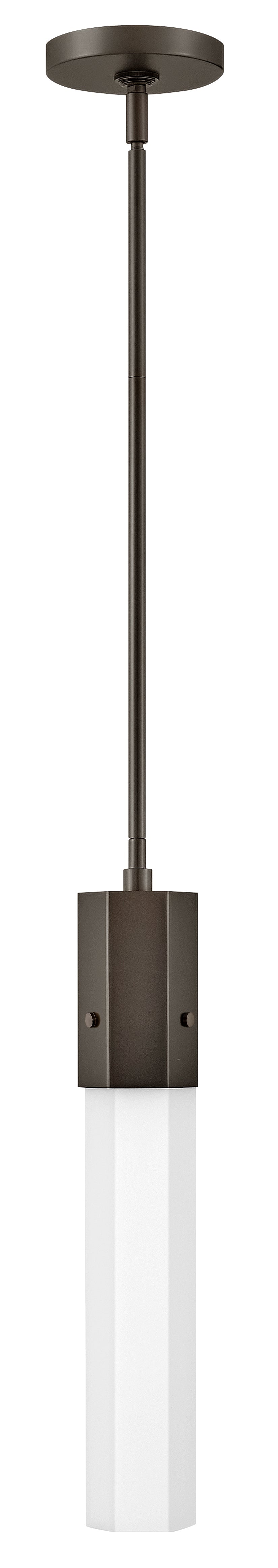 Facet Extra Small Pendant In Black Finish