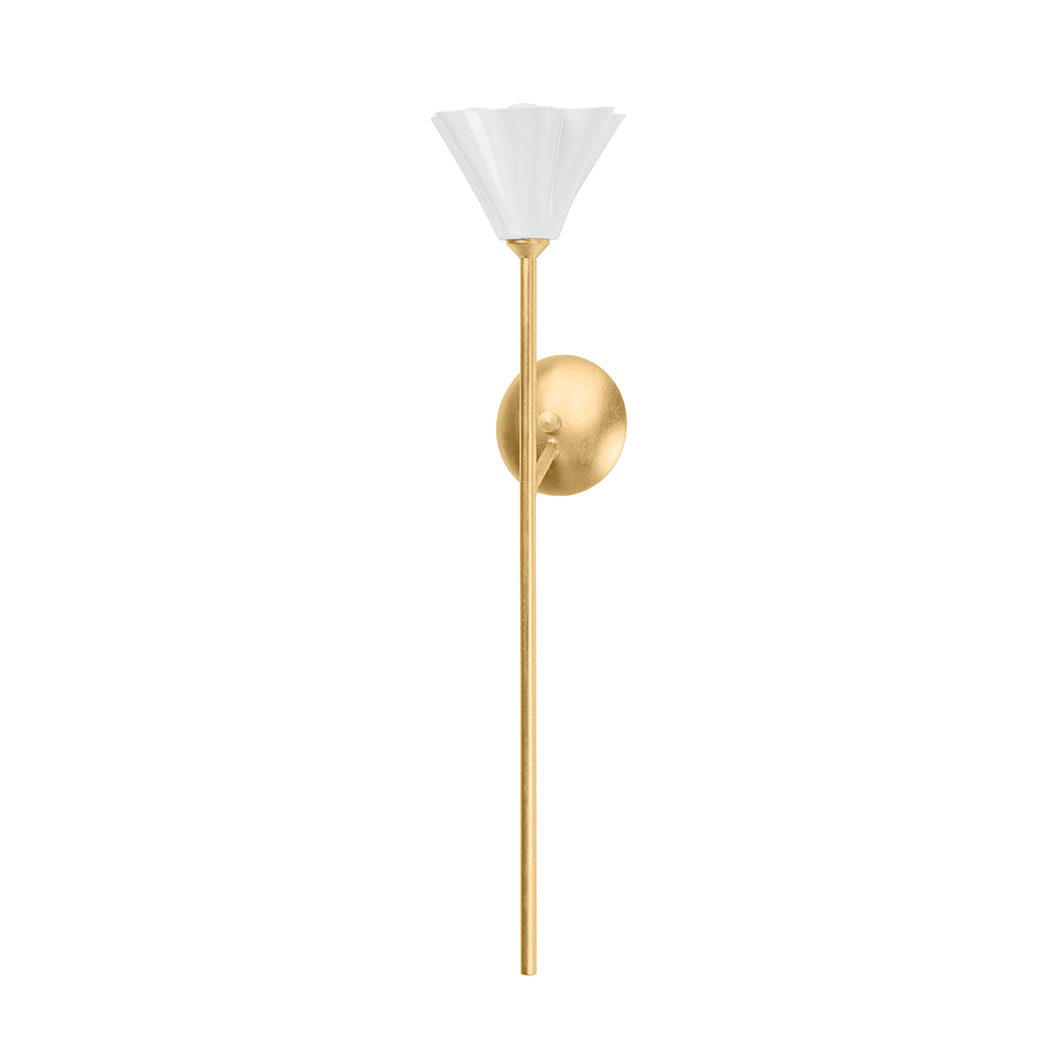 Julieta Wall Sconce In VINTAGE GOLD LEAF Finish