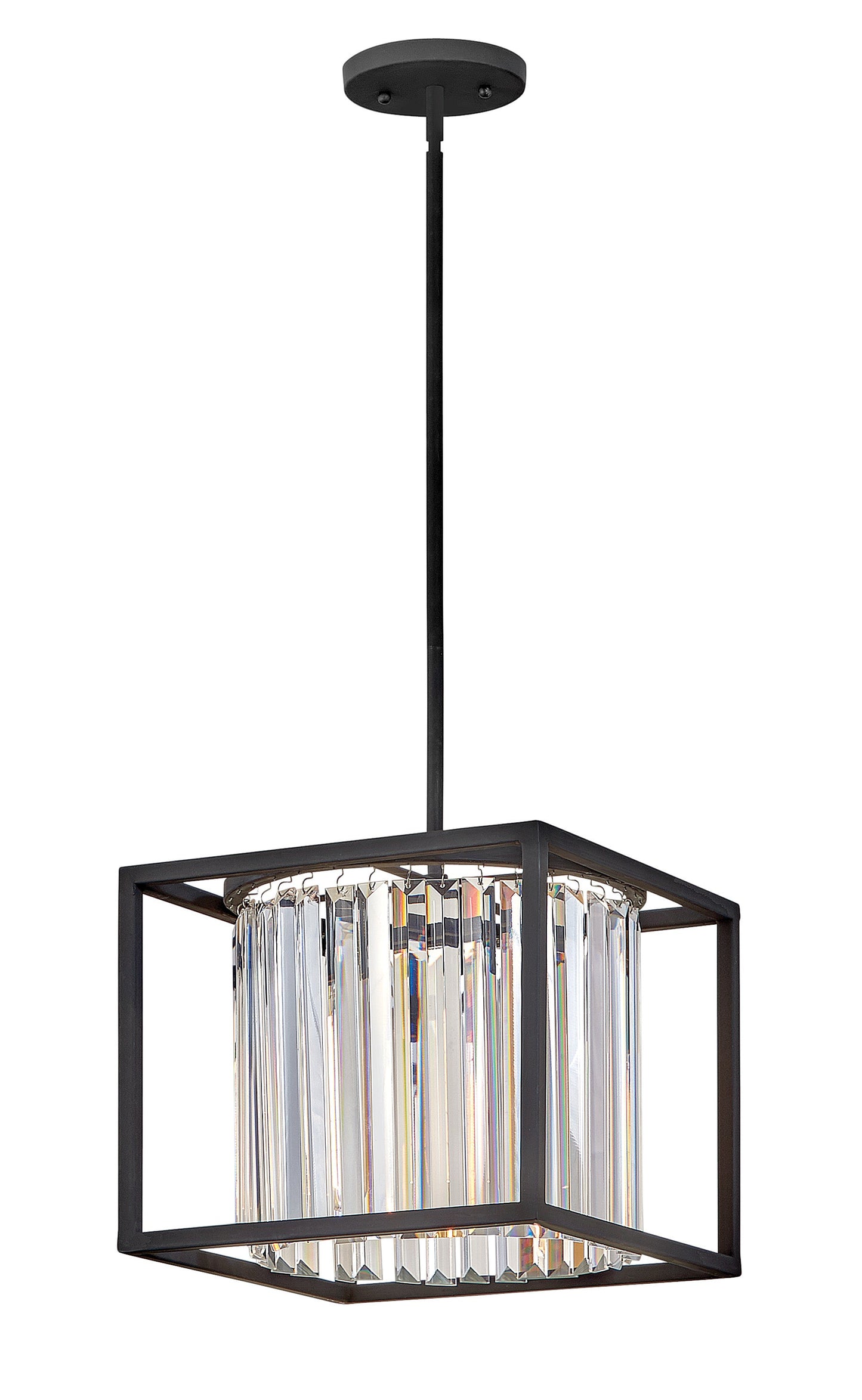 Giada Medium Convertible Pendant In Black Finish