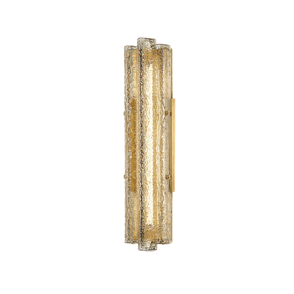 CARNELIAN Wall Sconce In Vintage Brass Finish