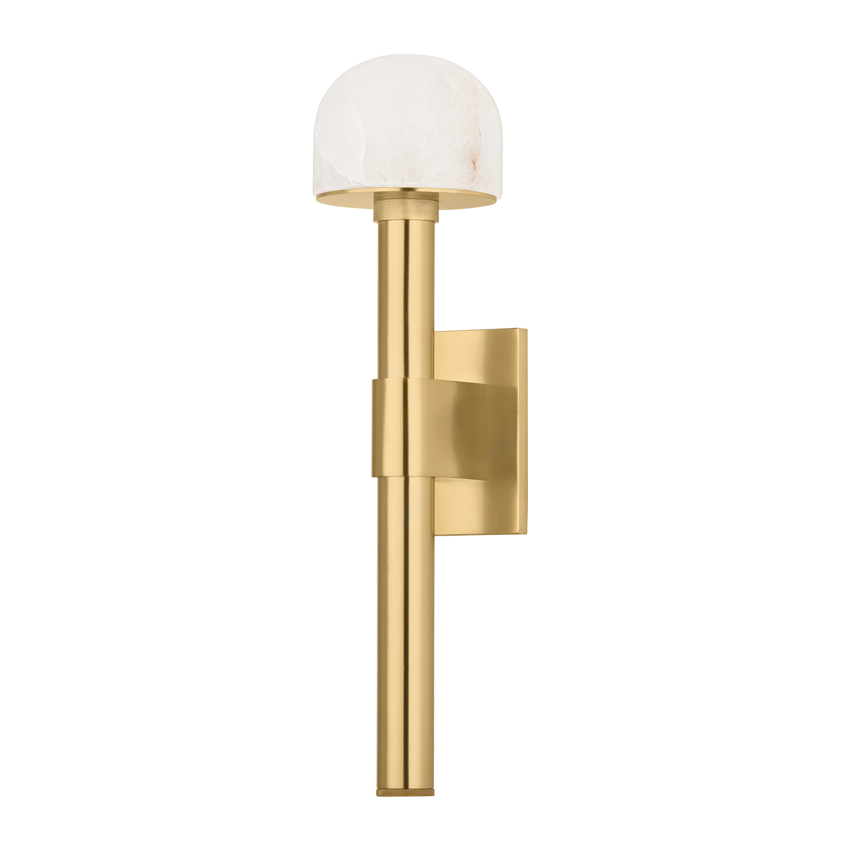 BELLVALE Wall Sconce with Aged Brass Finish