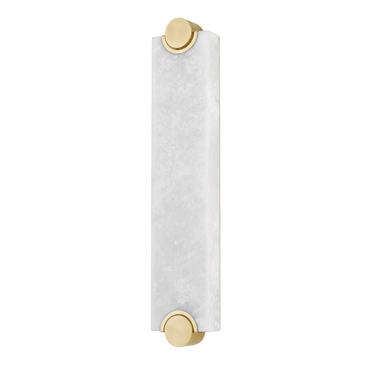 BRANT Wall Sconce with Aged Brass Finish