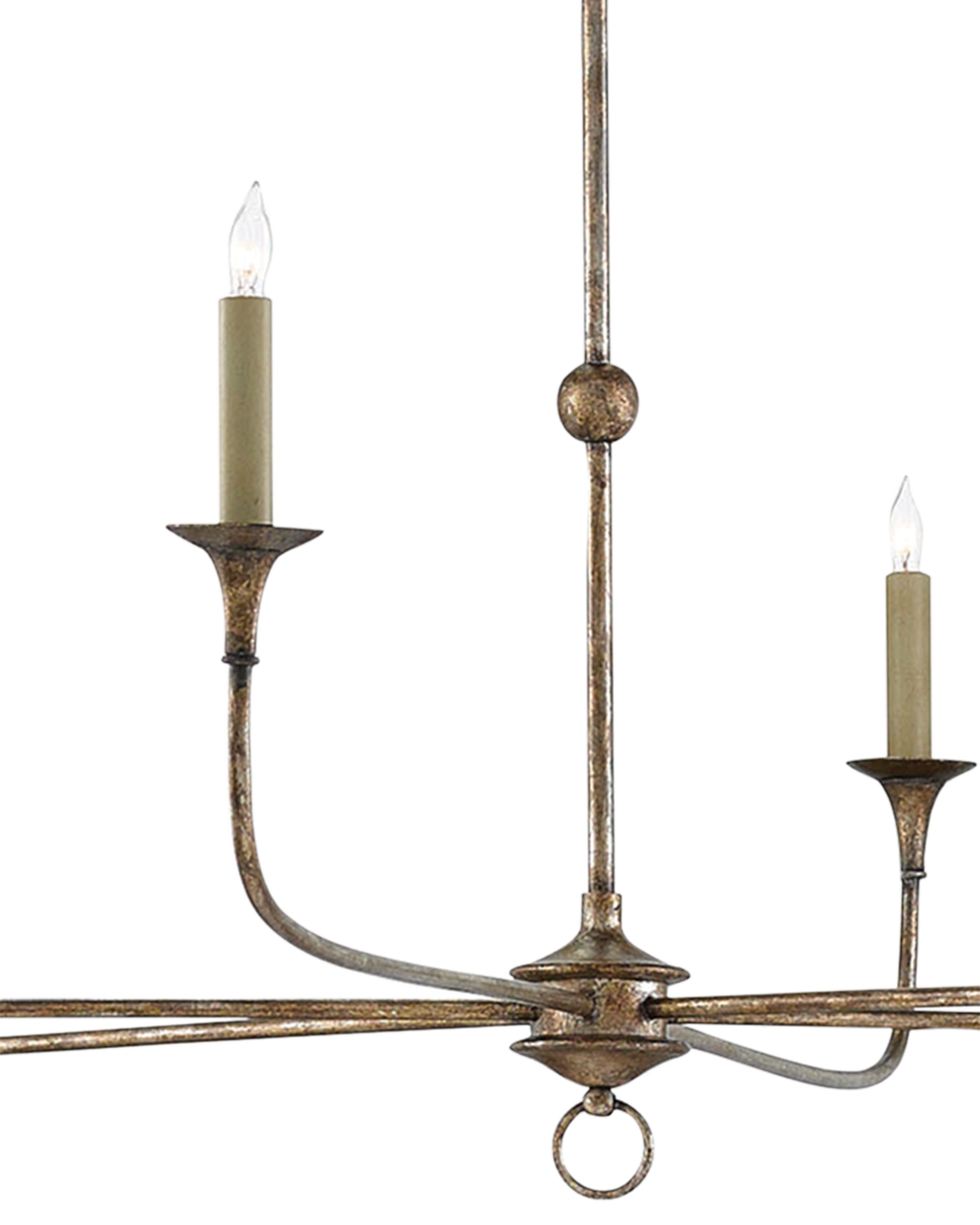 Nottaway Large Bronze Chandelier