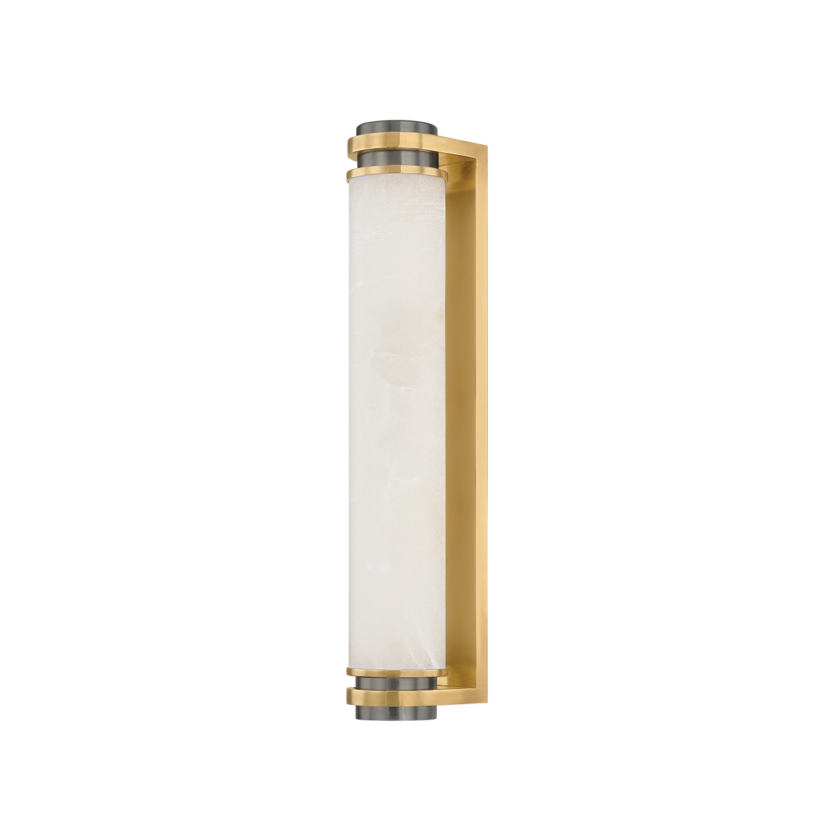 SORRENTO Wall Sconce In Vintage Brass/Vintage Pewter Finish
