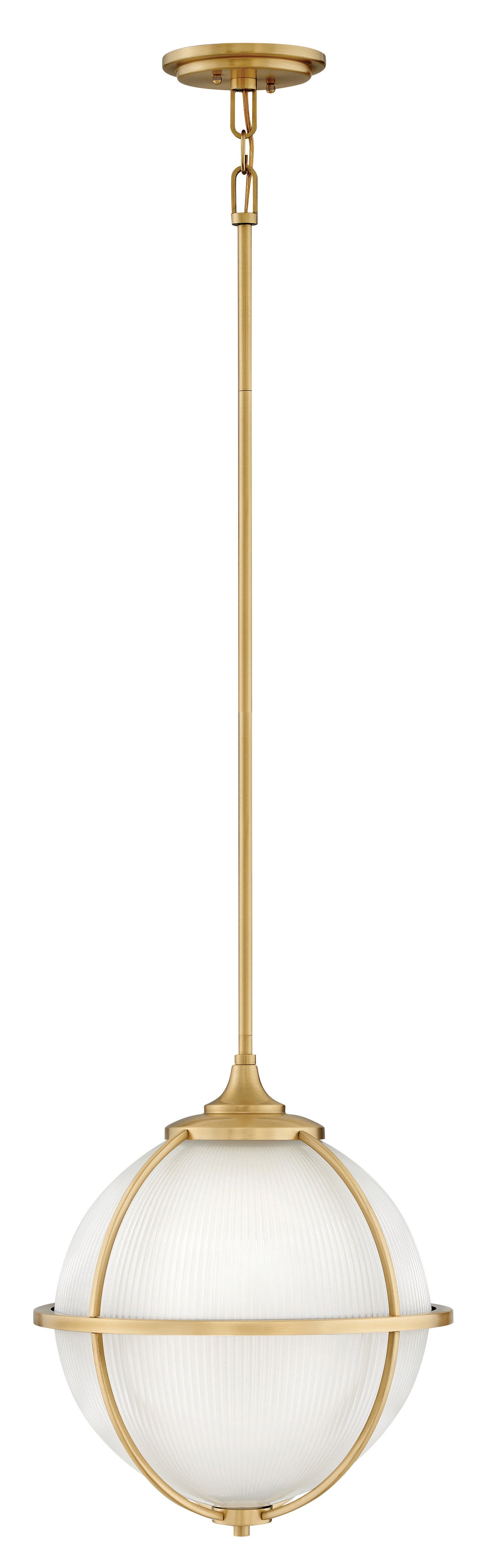 Odeon Medium Orb Pendant In Gold Finish