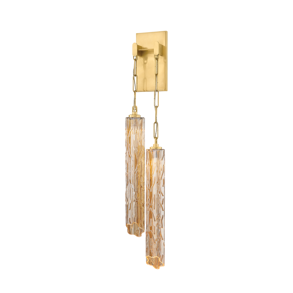 MALAGA Wall Sconce In Vintage Brass Finish