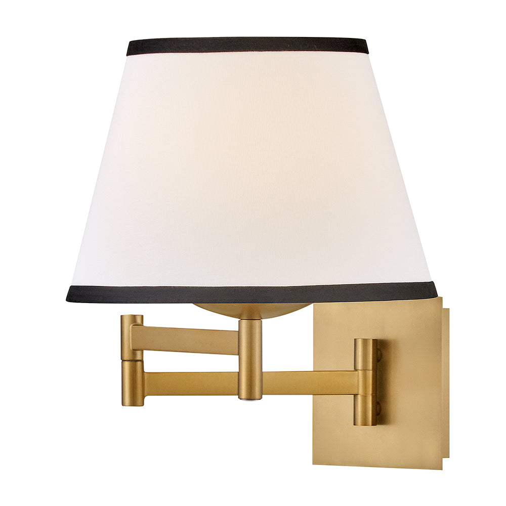 Sonia Medium Task Light Sconce In Light Brass Finish
