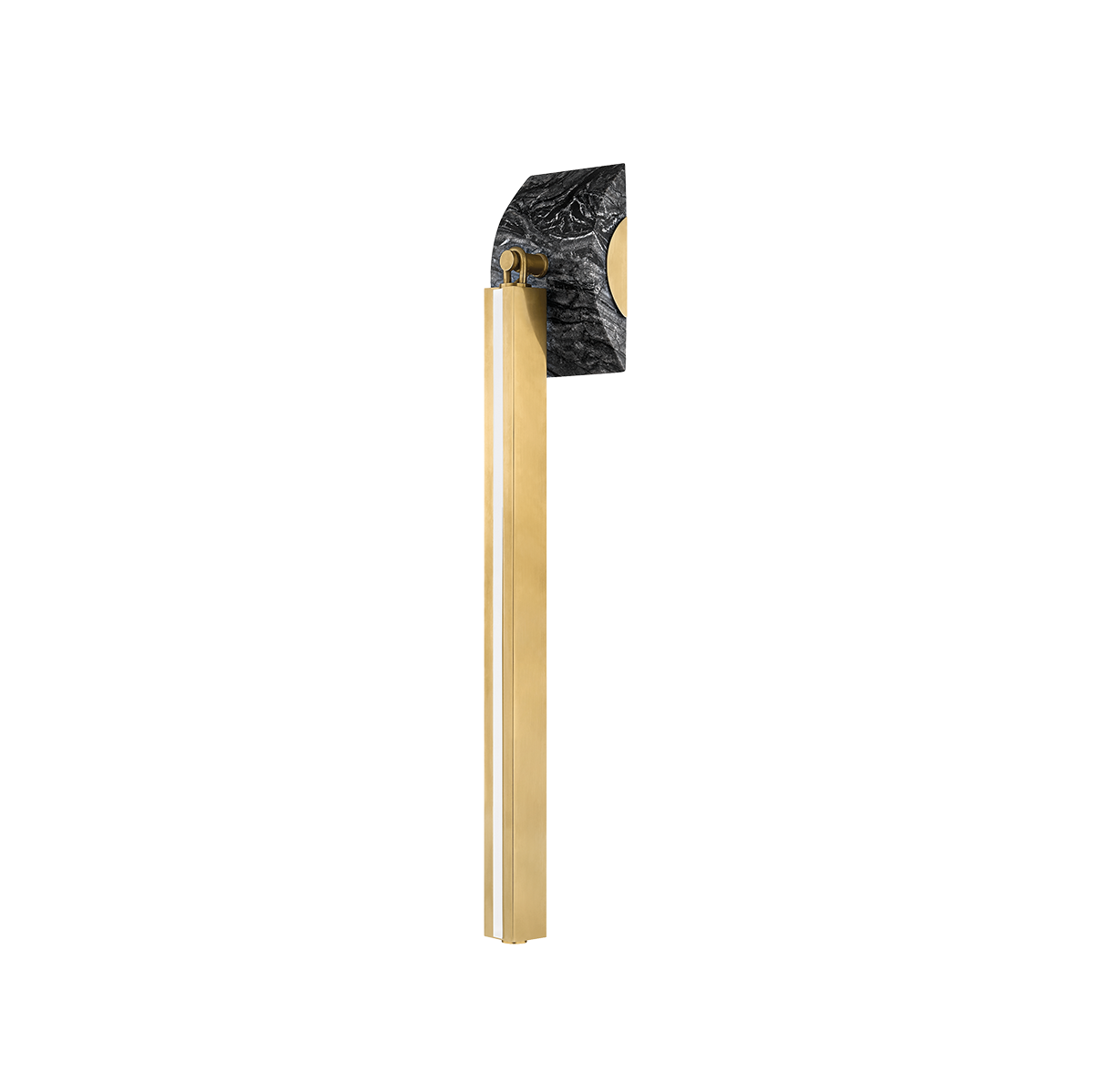 SILJA Wall Sconce In Vintage Brass Finish