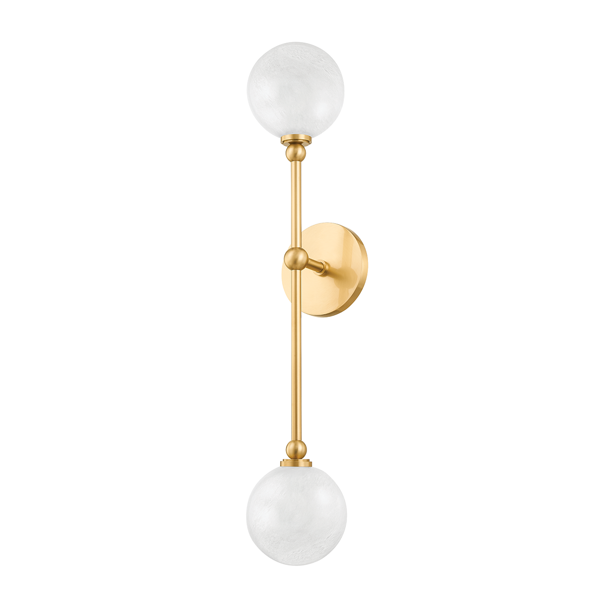 Andrews Wall Sconce with Aged Brass Finish