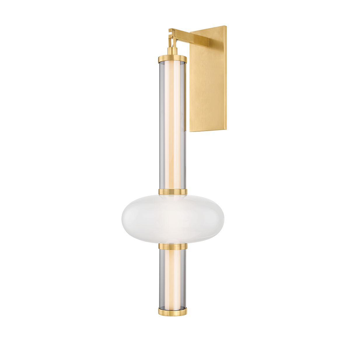 CORBIN Wall Sconce In Vintage Brass Finish