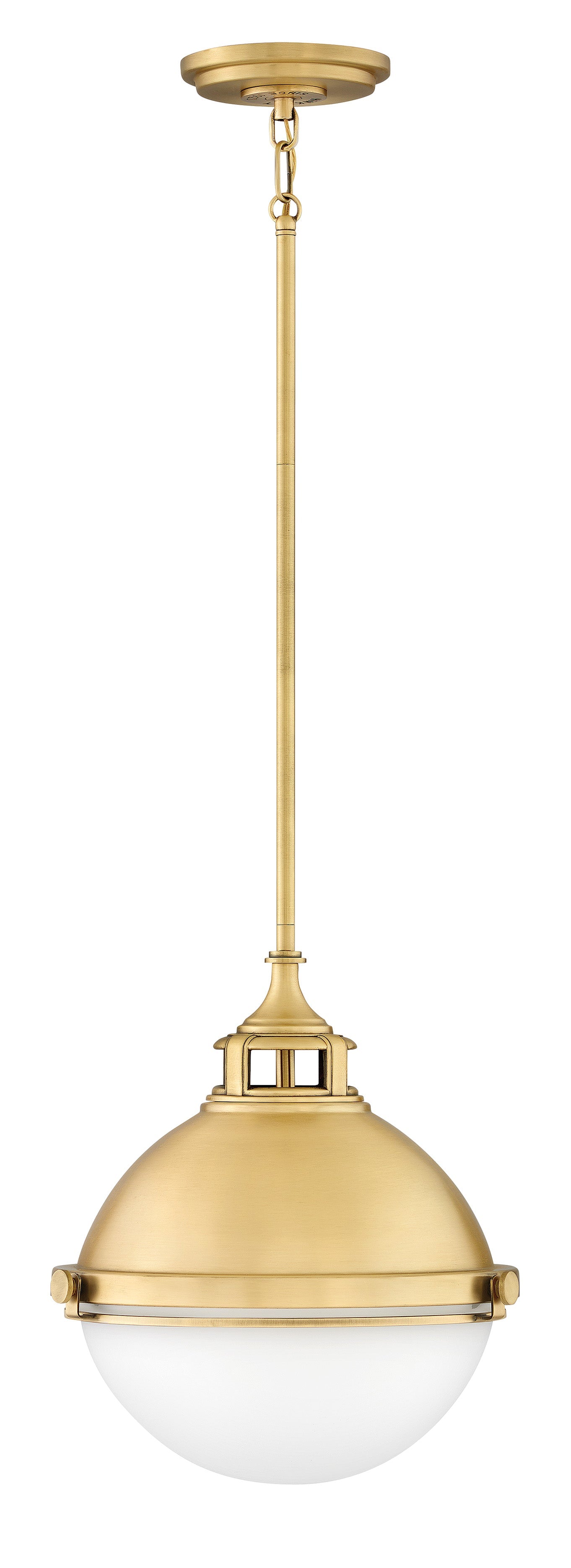 Fletcher Medium Pendant In Gold Finish